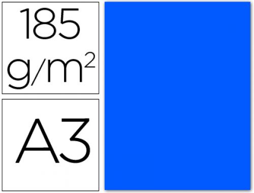 Cartolina guarro din a3 azul mar 185 gr pack de 50 folhas , Guarro , 54768 , 3148954222974